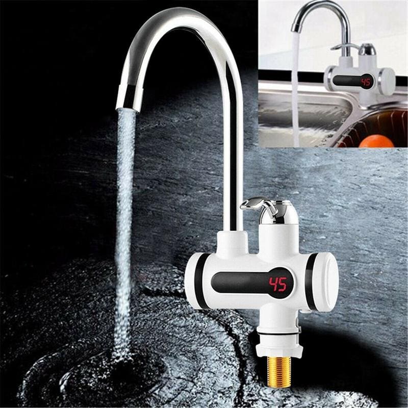 Electric Faucet Tap, Electric Hot & Cold Water Tap, Instant Water Heater Electric Faucet Tap, Electric Hot & Cold Water Tap, Instant Water Heater